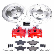 Load image into Gallery viewer, PowerStop Z23 Evolution Sport Brake Rotors + Pads + Calipers Mazda 3 2.3L (2004) Front or Rear - Rear Alternate Image