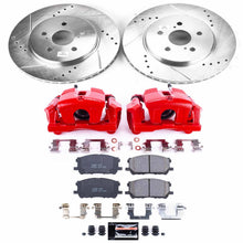 Load image into Gallery viewer, PowerStop Z23 Evolution Sport Brake Kits Toyota Highlander Hybrid (06-07) Front or Rear - Rotors + Pads + Calipers / Front Alternate Image