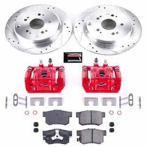 381.51 PowerStop Z23 Evolution Sport Brake Rotors Kit Honda CR-V (05-06) Front or Rear - Redline360