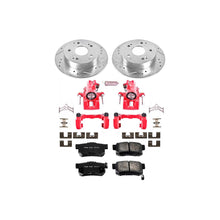 Load image into Gallery viewer, PowerStop Z23 Evolution Sport Brake Rotors + Pads &amp; Calipers Honda Civic Hatchback (04-05) Front or Rear - Rear Alternate Image