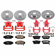 Load image into Gallery viewer, PowerStop Z23 Evolution Sport Brake Rotors Kit Honda S200 AP1/AP2 (00-09) Front or Rear - Rotor + Pads + Calipers / Front &amp; Rear Alternate Image