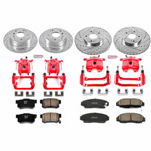 Load image into Gallery viewer, PowerStop Z23 Evolution Sport Brake Rotors + Pads &amp; Calipers Acura TL [Single Piston Front Calipers] (04-08) Front or Rear - Front &amp; Rear Alternate Image