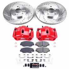 Load image into Gallery viewer, 372.38 PowerStop Z23 Evolution Sport Brake Rotors Kit Honda Pilot (03-08) Front or Rear - Redline360 Alternate Image