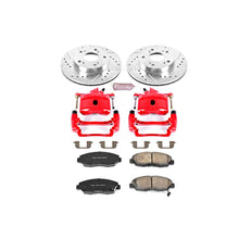 Load image into Gallery viewer, PowerStop Z23 Evolution Sport Brake Rotors Honda Civic Coupe/Sedan EX (06-11) EX-L (09-11) Front or Rear - Rotors + Pads + Calipers / Front Alternate Image
