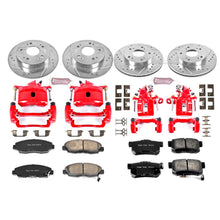 Load image into Gallery viewer, PowerStop Z23 Evolution Sport Brake Rotors Honda Civic Coupe/Sedan EX (06-11) EX-L (09-11) Front or Rear - Rotors + Pads + Calipers / Front &amp; Rear Alternate Image