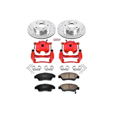 Load image into Gallery viewer, PowerStop Z23 Evolution Sport Brake Rotors Honda Civic Sedan Hybrid / Hybrid-L (09-11) Front or Rear - Rotor + Pads + Calipers / Front Alternate Image
