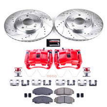 Load image into Gallery viewer, PowerStop Z23 Evolution Sport Brake Rotors + Pads + Calipers Honda Civic Sedan GX (06-11) Front Only - Default Title Alternate Image