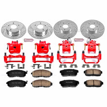 Load image into Gallery viewer, PowerStop Z23 Evolution Sport Brake Kits Infiniti M35h (2012-2013) Front or Rear - Rotor + Pads + Calipers / Front &amp; Rear Alternate Image
