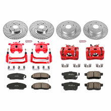 Load image into Gallery viewer, PowerStop Z23 Evolution Sport Brake Rotors + Pads Acura TSX (09-10) Front or Rear - Front &amp; Rear / w/ Powder Coated Calipers Alternate Image