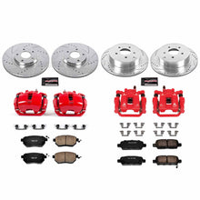 Load image into Gallery viewer, PowerStop Z23 Evolution Sport Brake Kits Infiniti FX45/FX35 (2003-2005) Front or Rear - Rotor + Pads + Calipers / Front &amp; Rear Alternate Image