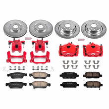 Load image into Gallery viewer, 549.32 PowerStop Z23 Evolution Sport Brake Kits Infiniti G35 RWD Sport Sedan (2007-2008) Front or Rear - Redline360 Alternate Image