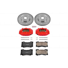 Load image into Gallery viewer, PowerStop Z23 Evolution Sport Brake Kits Infiniti QX70 V8 (2014) Front or Rear - Rotor + Pads + Calipers / Front Alternate Image