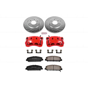 570.74 PowerStop Z23 Evolution Sport Brake Kits Nissan Titan (2008-2010) Front or Rear - Redline360