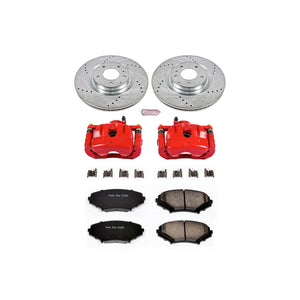 523.68 PowerStop Z23 Evolution Sport Brake Kits Mazda RX8 [w/ Sport Suspension] (04-11) Front or Rear - Redline360