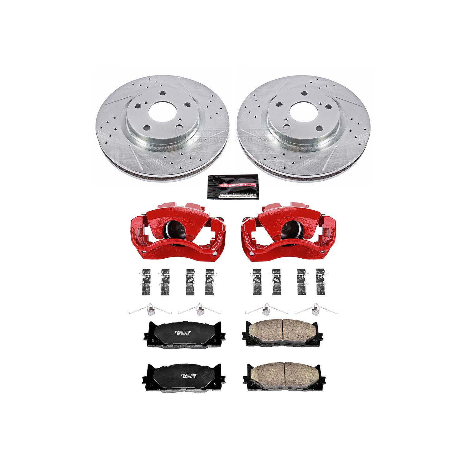 Power Stop 18-19 Toyota Camry Rear Z23 Evolution Sport Brake Kit main image 1