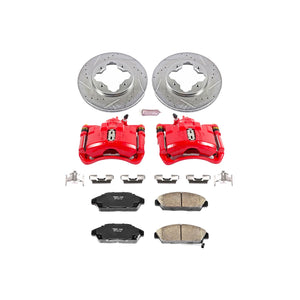 292.34 PowerStop Z23 Evolution Sport Brake Rotors Kit Honda Accord (91-93) Coupe (1992) Front or Rear - Redline360