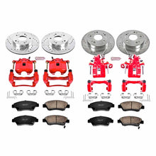 Load image into Gallery viewer, PowerStop Z23 Evolution Sport Brake Rotors Honda Civic Sedan Hybrid / Hybrid-L (09-11) Front or Rear - Rotor + Pads + Calipers / Front &amp; Rear Alternate Image
