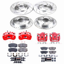 Load image into Gallery viewer, 866.16 PowerStop Z23 Evolution Sport Brake Rotors + Pads + Caliper Hyundai Tucson 2WD (05-09) Front or Rear - Redline360 Alternate Image