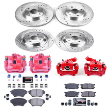 Load image into Gallery viewer, PowerStop Z23 Evolution Sport Brake Kits Mazda Miata NB (2001-2005) Front or Rear - Rotors + Pads + Calipers / Front &amp; Rear Alternate Image