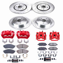Load image into Gallery viewer, PowerStop Z23 Evolution Sport Brake Kits Infiniti FX35 (05-12) FX45 (05-08) Front or Rear - Rotor + Pads + Calipers / Front &amp; Rear Alternate Image