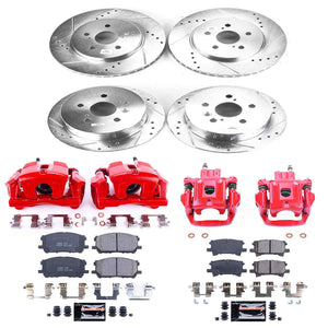 378.85 PowerStop Z23 Evolution Sport Brake Kits Lexus RX350 (07-09) Front or Rear - Redline360