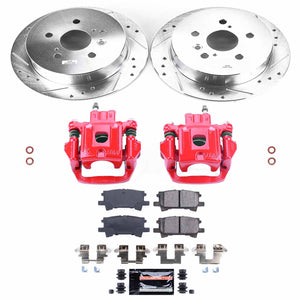 378.85 PowerStop Z23 Evolution Sport Brake Kits Lexus RX350 (07-09) Front or Rear - Redline360