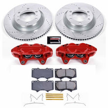 Load image into Gallery viewer, PowerStop Z23 Evolution Sport Brake Rotors + Pads &amp; Calipers Toyota 4Runner (10-15) Front or Rear - Rotors + Pads + Calipers / Front Alternate Image