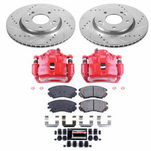 Load image into Gallery viewer, PowerStop Z23 Evolution Sport Brake Rotors + Pads &amp; Calipers Kia Soul 2.0L (10-11) Front Only - Default Title Alternate Image