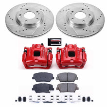 Load image into Gallery viewer, PowerStop Z23 Evolution Sport Brake Rotors + Pads + Caliper Kia Sorento (11-13) Front Only - Default Title Alternate Image