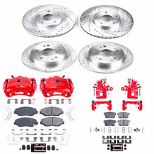Load image into Gallery viewer, PowerStop Z23 Evolution Sport Brake Rotors + Pads + Calipers Honda Civic Sedan / Coupe Si (12-15) Front or Rear - Front &amp; Rear Alternate Image