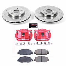Load image into Gallery viewer, PowerStop Z23 Evolution Sport Brake Rotors Kit Honda Accord Coupe / Sedan 4 Cyl (13-17) Front or Rear - Rotor + Pads + Calipers / Front Alternate Image