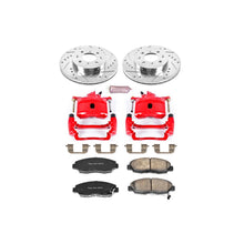 Load image into Gallery viewer, PowerStop Z23 Evolution Sport Brake Rotors Honda Civic Coupe Si EM1 (99-00) Front or Rear - Rotors + Pads + Calipers / Front Alternate Image