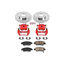 Load image into Gallery viewer, 360.50 PowerStop Z23 Evolution Sport Brake Rotors + Pads + Calipers Honda Fit (07-08) Front Only - Redline360 Alternate Image