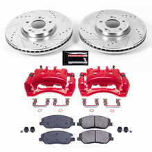 Load image into Gallery viewer, PowerStop Z23 Evolution Sport Brake Rotors + Pads + Caliper Hyundai Sonata (99-01) Front Only - Default Title Alternate Image