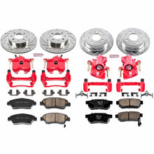 Load image into Gallery viewer, PowerStop Z23 Evolution Sport Brake Rotors Kit Honda Del Sol VTEC (93-97) Front or Rear - Rotor + Pads + Calipers / Front &amp; Rear Alternate Image