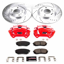 Load image into Gallery viewer, PowerStop Z23 Evolution Sport Brake Rotors + Pads + Caliper Kia Optima (16-18) Front Only - Default Title Alternate Image