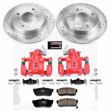 Load image into Gallery viewer, PowerStop Z23 Evolution Sport Brake Rotors + Pads &amp; Calipers Nissan Sentra (00-01) Rear Only - Default Title Alternate Image