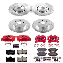 Load image into Gallery viewer, 491.51 PowerStop Z23 Evolution Sport Brake Rotors + Pads &amp; Calipers Lexus IS200t F Sport (16-17) Front or Rear - Redline360 Alternate Image
