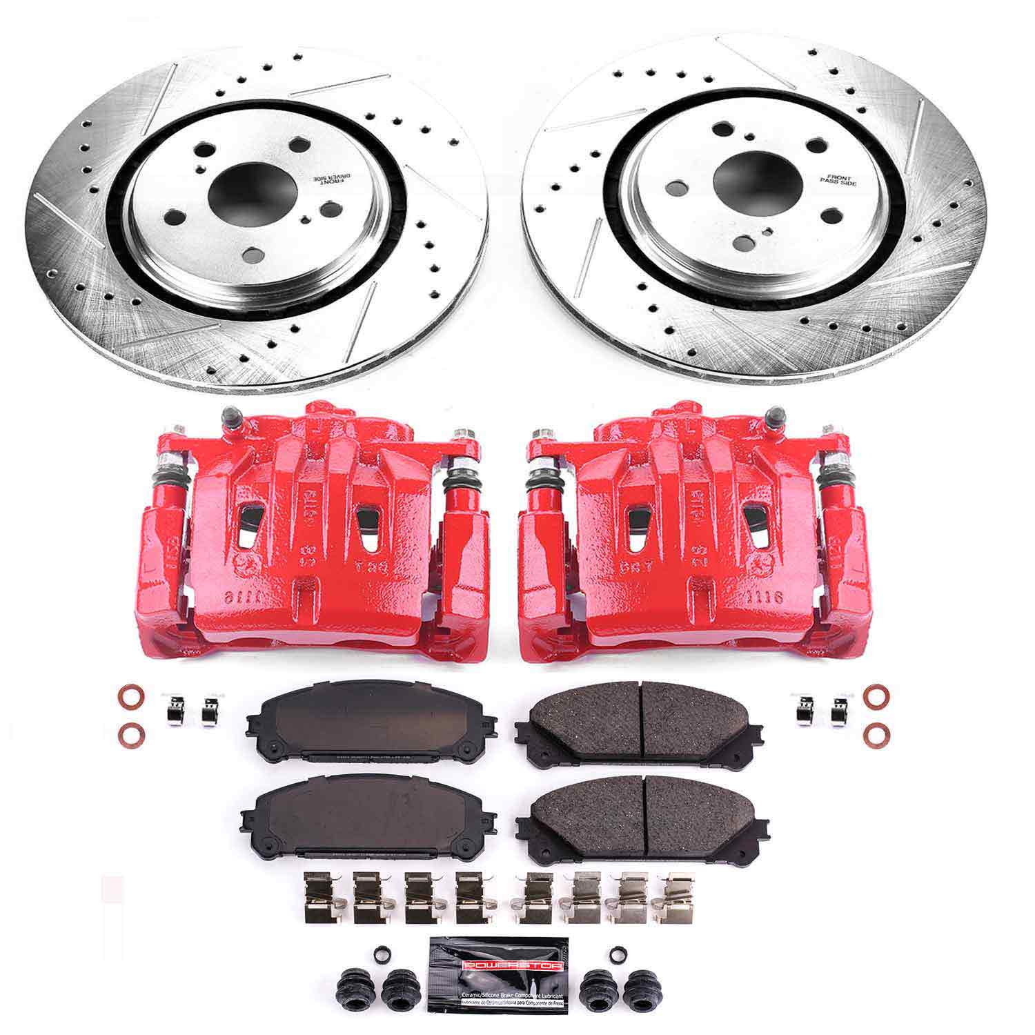 PowerStop Brake Kit | 2016–2018 Lexus RX350 (KOE7688) main image 0
