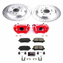 Load image into Gallery viewer, PowerStop Z23 Evolution Sport Brake Rotors Kit Honda Pilot (16-20) Front or Rear - Rotor + Pads + Calipers / Rear Alternate Image