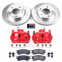 Load image into Gallery viewer, PowerStop Z23 Evolution Sport Brake Rotors + Pads + Calipers Mazda 626 (93-02) Front Only - Default Title Alternate Image