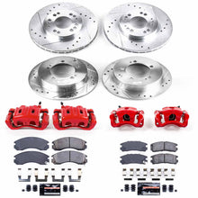 Load image into Gallery viewer, PowerStop Z23 Evolution Sport Brake Kits Mitsubishi Galant [MFG Before 5/00] (99-00) Front or Rear - Rotors + Pads + Calipers / Front &amp; Rear Alternate Image