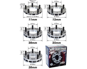 Project Kics Wide Tread Spacer [11mm - 30mm] M12X1.50 or M12X1.25