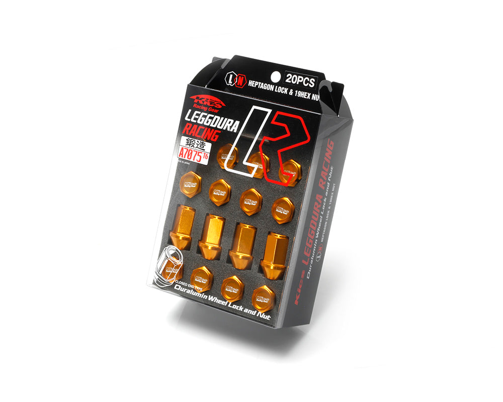 小物 N.M Project Kics Lug Nuts Set [Leggdura Racing w/ Laser Logo - 20 PCS - M1