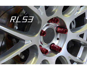 Project Kics Lug Nut Set [Leggdura Racing Shell / RL53 Knurled Type - 20 PCS - M12X1.5 or M12X1.25] Red / Blue / Gold / Black