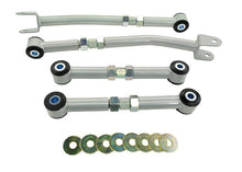 Load image into Gallery viewer, 446.93 Whiteline Control Arms Subaru Outback [Front &amp; Rear Lower Camber/Toe] (00-09) KTA124 - Redline360 Alternate Image