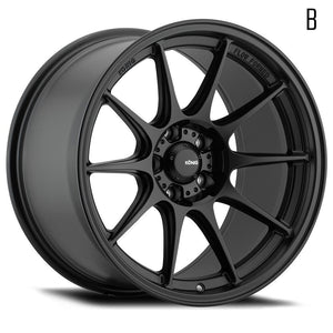 234.85 Konig Dekagram Wheels (17x9 5x100 ET+40) Gloss Bronze or Semi-Matte Black - Redline360