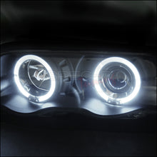 Load image into Gallery viewer, 189.95 Spec-D Projector Headlights BMW 323i 325i 328i 330i E46 Sedan (99-01) Dual Halo LED - Black or Chrome - Redline360 Alternate Image