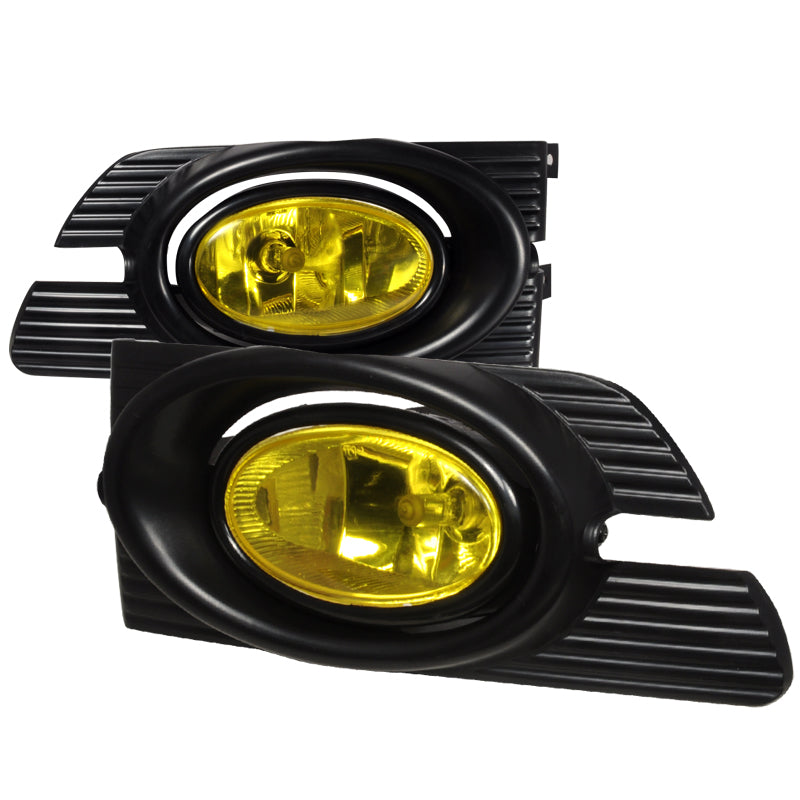 63.95 Spec-D OEM Fog Lights Honda Accord Sedan (2001-2002) Yellow or Clear - Redline360