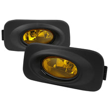 Fog Lights Kit For 2004-2005 Acura TSX - Yellow Lens Halogen Lamps With Wiring, DOT/SAE Certified